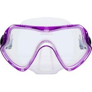 [아마존베스트]MOUNTDOG Snorkel Mask, Scuba Diving Goggles with 180 Degree View and Tempered Glass for Adults and Youth, Anti-Fog and Anti-Leak Snorkel Scuba Diving Mask
