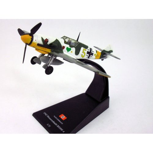  Amercom Messerschmitt Bf-109 172 Scale Diecast Metal Airplane Model
