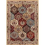 Well Woven Barclay Wentworth Panel Ivory Traditional Area Rug 311 X 53