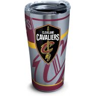 Tervis 1281650 NBA Cleveland Cavaliers Paint 20 oz Stainless Steel Tumbler with lid, 30 oz, Silver