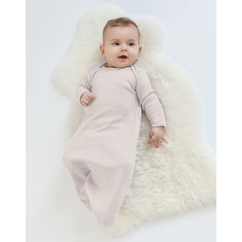  Visit the Woolino Store Woolino Infant Gown, 100% Superfine Merino Wool, for Babies 0-6 Months