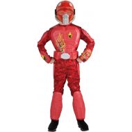 Rubies Deluxe Flame Warrior Costume - Small (4-6)