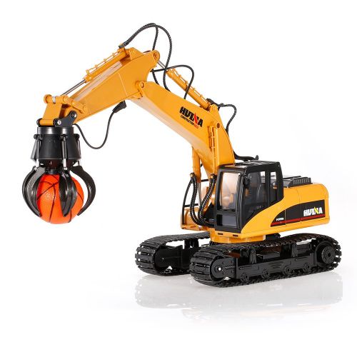  Goolsky HUI NA TOYS 1571 114 2.4Ghz 16CH Remote Control Grab Loader Grapple Tractor Truck Construction Vehicle Engineering Toys