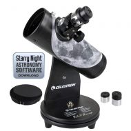Celestron Signature Series Moon by Robert Reeves Features A Superb Moon Astronomical Telescope, Black (22016)