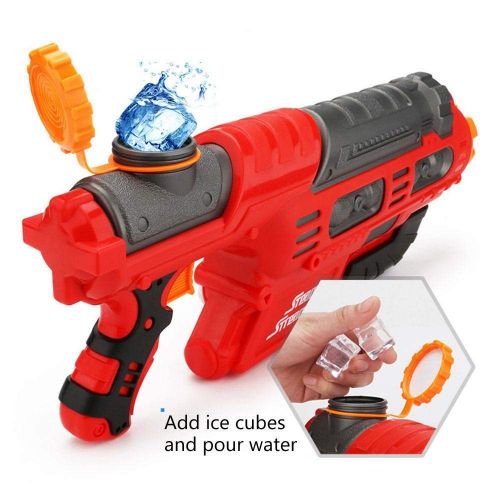  Mankvis Adult Children Water Gun Spray Gun, 2000 ml, Summer Outdoor Toys, with a Range of 10 Meters, can Hold ice Cube