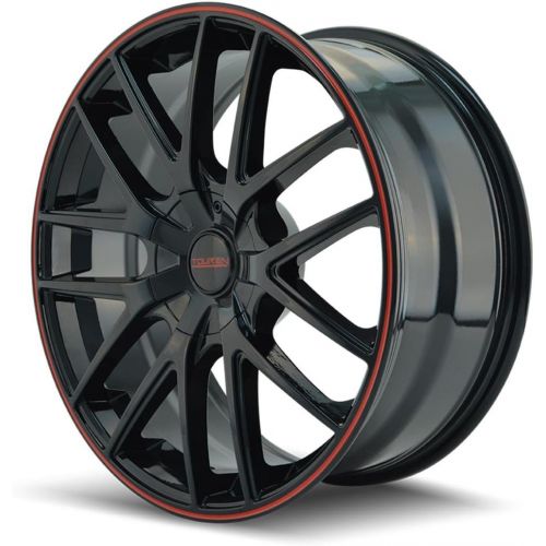  Touren TR60 3260 BLACK Wheel (18 x 8. inches /5 x 115 mm, 20 mm Offset)