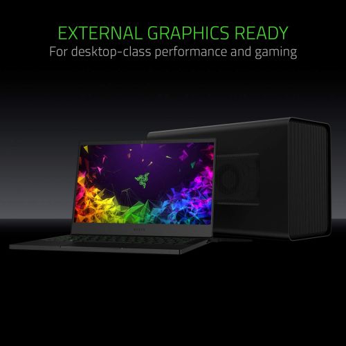 레이저 Razer Blade Stealth 13.3 (New Graphics Model) Thin and Light Gaming Laptop - Slim Bezel Full HD - NVIDIA GeForce MX150 - Intel Core i7-8565U - 16GB RAM - 256GB SSD - Windows 10 - C