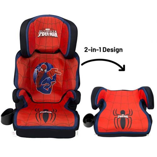 KidsEmbrace High-Back Booster Car Seat, Marvel Spider-Man