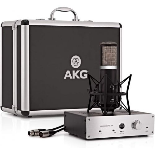  AKG Pro Audio P820 Tube Condenser Microphone, Multi-Pattern
