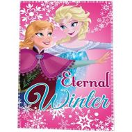 Official Disney Frozen Fleece Throw Blanket Princess Elsa & Anna Sisters
