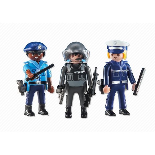 플레이모빌 PLAYMOBIL Playmobil Add-On Series - 3 Police Officers