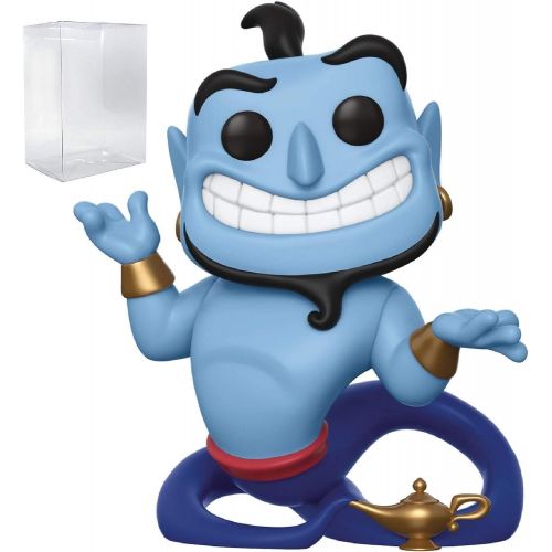 디즈니 Disney: Aladdin - Genie with Lamp Funko Pop! Vinyl Figure (Includes Pop Box Protector Case)