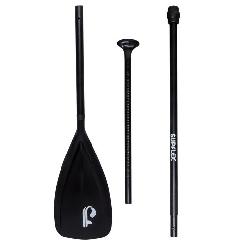  Supflex Alloy Floating Sup Paddle - 3 Piece Adjustable Stand Up Paddle with Aluminum Shaft & Nylon Blade