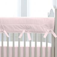 Carousel Designs Solid Pink Crib Rail Cover