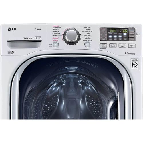  LG WM4370HWA 27 Front Load Washer with 4.5 cu. ft. Capacity, in White
