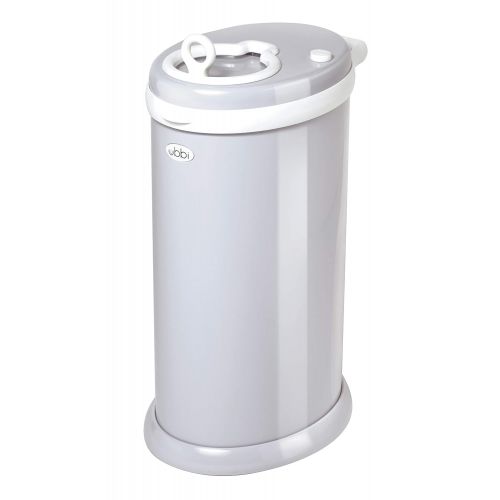  Ubbi Limited Edition, Money Saving, No Special Bag Required, Steel Odor Locking Diaper Pail, Chrome