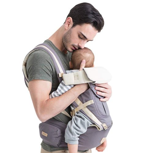  AODD Baby Hip Seat Belt Carrier 100% Cotton for All Seasons,Perfect 360 Backpack Alternative Baby Extra Comfortable Slings and Wraps for Easy Wearing and Carrying of Babies One Siz