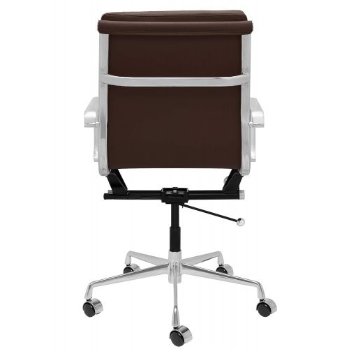  Laura Davidson Furniture SOHO Soft Pad Management Chair (Dark Brown)