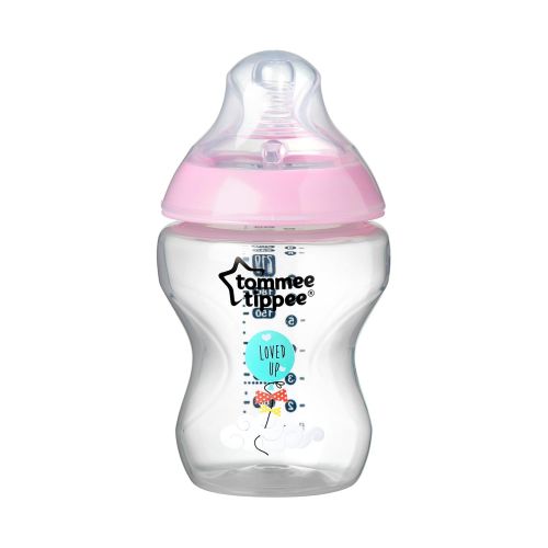 토미티피 [아마존베스트]Tommee Tippee Closer to Nature Newborn Baby Feeding Starter Set - Pink, Girl (Design May Vary)
