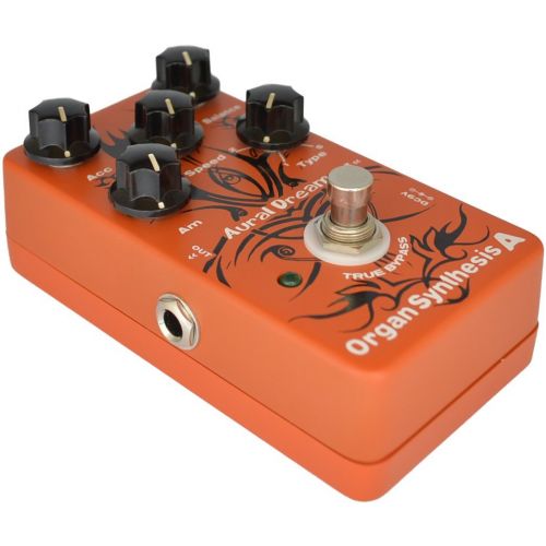  Aural Dream Organ Synthesis A Guitar Effects Pedal with Rock,Bluse,Reggae and Rockband organ including Rotary Speaker similar B3 organ effect,True Bypass