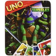 Mattel UNO Card Game in Tin Box: TMNT Teenage Mutant Ninja Turtles