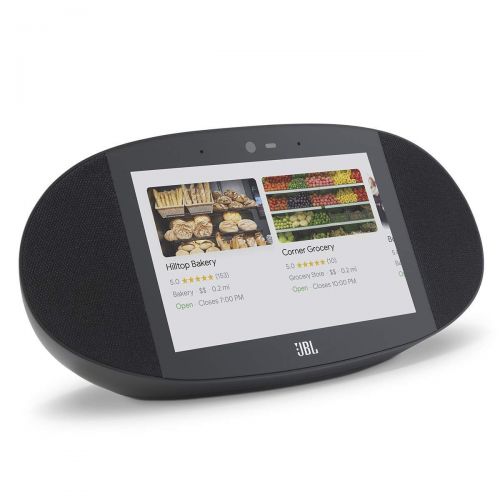 제이비엘 JBL Link View (Black) Voice-Activated Wireless Smart Speaker with HD Touch Screen