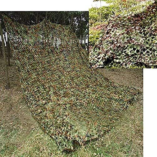  Hunting Netting Camouflage Net, YiMiky 9.8ft x13.1ft Military Desert Camo Net Lightweight Tough Woodland Camouflage Netting for Hunting Hide Shooting Camping Sunshade HomeParty De