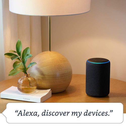  [아마존 핫딜] [아마존핫딜]Amazon Certified Refurbished Echo Plus (2nd Gen) - Premium sound with built-in smart home hub - Dark Charcoal