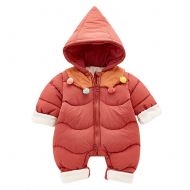 M&A Winter Baby One-Piece Hood Snowsuit Infant Toddler Jumpsuit Romper