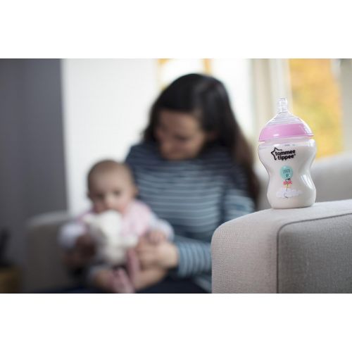 토미티피 [아마존베스트]Tommee Tippee Closer to Nature Newborn Baby Feeding Starter Set - Pink, Girl (Design May Vary)