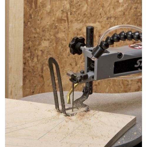  Skil SKIL 3335-07 16 1.2 Amp Scroll Saw with Light, Red
