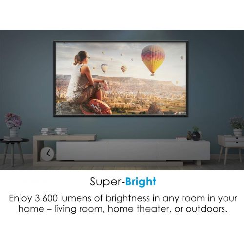  Optoma HD27HDR 3400 Lumens 1080p Home Theater Projector