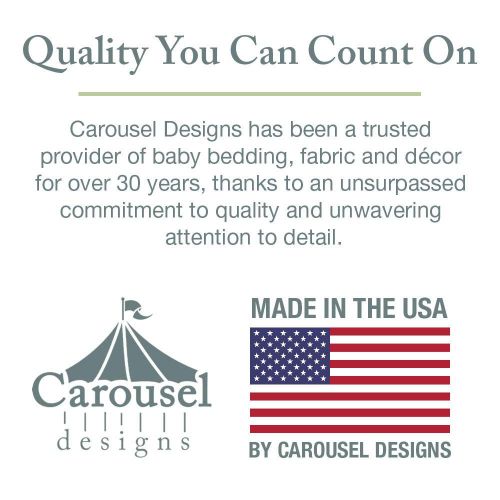  Carousel Designs Shabby Chenille Crib Rail Cover