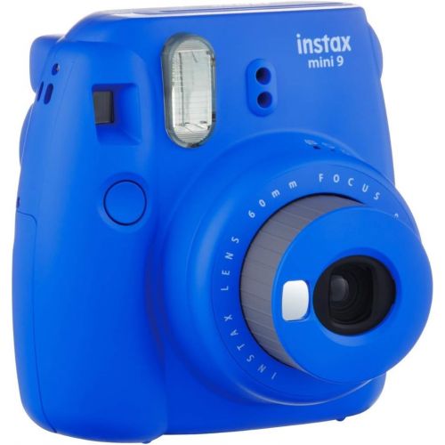 후지필름 Fujifilm Instax Mini 9 (Ice Blue) Instant Camera with Mini Film Twin Pack