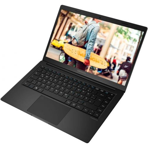  [아마존 핫딜]  [아마존핫딜]MEDION E4253 35,6 cm (14 Zoll Full HD) Notebook (Intel Celeron N4100, 64GB Flash-Speicher, 4GB RAM, Intel HD Grafik 600, Win 10 Home) schwarz