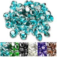 [추가금없음]onlyfire Reflective Fire Glass Diamonds for Natural or Propane Fire Pit, Fireplace, or Gas Log Sets, 10-Pound, 1/2-Inch, Caribbean Blue Luster