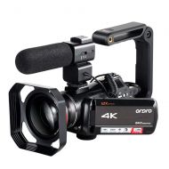 4K Camcorder, Video Camera ORDRO AC5 with 12x Optical Zoom 3.1’’ IPS Touch Screen Ultra HD 1080P 60FPS Digital WiFi Camera Camcorders with Microphone Wide Angle Lens