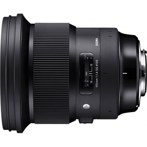  Sigma 105mm f1.4 DG HSM Art Lens for Canon EF  6PC Accessory Bundle