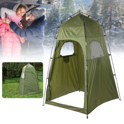  Pop up tent Zerone Portable Outdoor Shower Tent, Pop Up Shower Tent for Camping Beach Toilet Privacy Changing Room