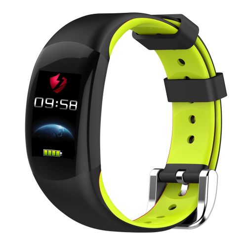 렘포 LEMFO LT02 - Smart Armband Farbe LCD Fitness Armband, Pulsmesser IP68 Wasserdicht Schrittzahler Smart Band Bluetooth - Gruen