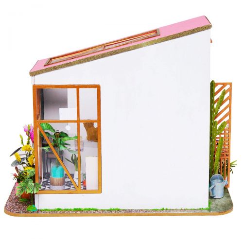  Rolife Dollhouse with Furniture Wooden Miniature House Kit DIY Doras Loft