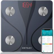 [아마존 핫딜]  [아마존핫딜]1 BY ONE ZOETOUCH Bluetooth Body Fat Scale with iOS & Android App, Smart Digital Bathroom Weight Scale,...