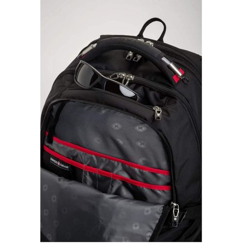  SwissGear SWISSGEAR 5312 ScanSmart TSA Friendly Durable Premium Backpack School Work and Travel - Black