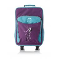 Obersee Kids Travel Suitcase, Rolling Luggage Piece, Light and Easy to Pull (Rhinestone Star)