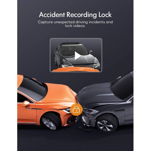  [아마존 핫딜] APEMAN Dash Cam, Front and Rear Camera for Cars FHD 1080P IPS Screen, Support GPS, SD Card Included, Night Vision, 170°Wide Angle, Motion Detection, Loop Recording, G-Sensor, Parki