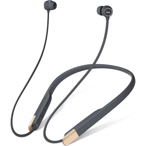  [아마존 핫딜] Bluetooth Headphones, AUKEY Key Series Wireless Earbuds Bluetooth 5.0 aptX Neckband Headset, in-Ear Sport Headphones with Built-in Mic, Magnetic Play/Pause, 8H Playtime, 3 EQ Modes