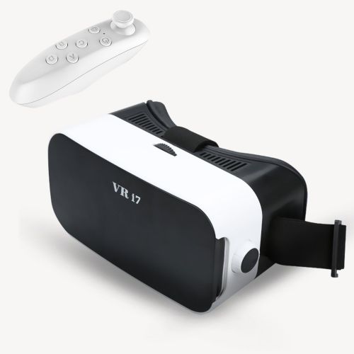  TSANGLIGHT VR Headset Virtual Reality Glasses w/Remote, 360° VR Viewer Fit for iPhone Xs X 8 7 6S Plus Samsung Galaxy S9 S8 S7 S6 Edge Note 5, 3D VR Goggle for iOS & Android Cellphone for 3D