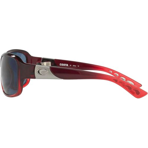  Costa Del Mar Costa del Mar Womens Inlet IT 48 OGP Polarized Round Sunglasses