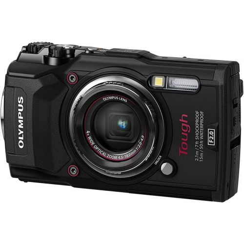  Visit the Olympus Store Olympus TG-5 Waterproof Camera with 3-Inch LCD, Black