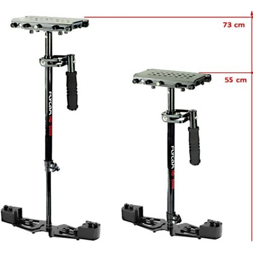  FLYCAM HD-5000 2973cm Micro Balancing Handheld Steadycam with Arm Brace for Camera upto 5kg11lb | Stabilizer for DSLR Nikon Canon Sony Panasonic | FREE Quick Release + Table Clam